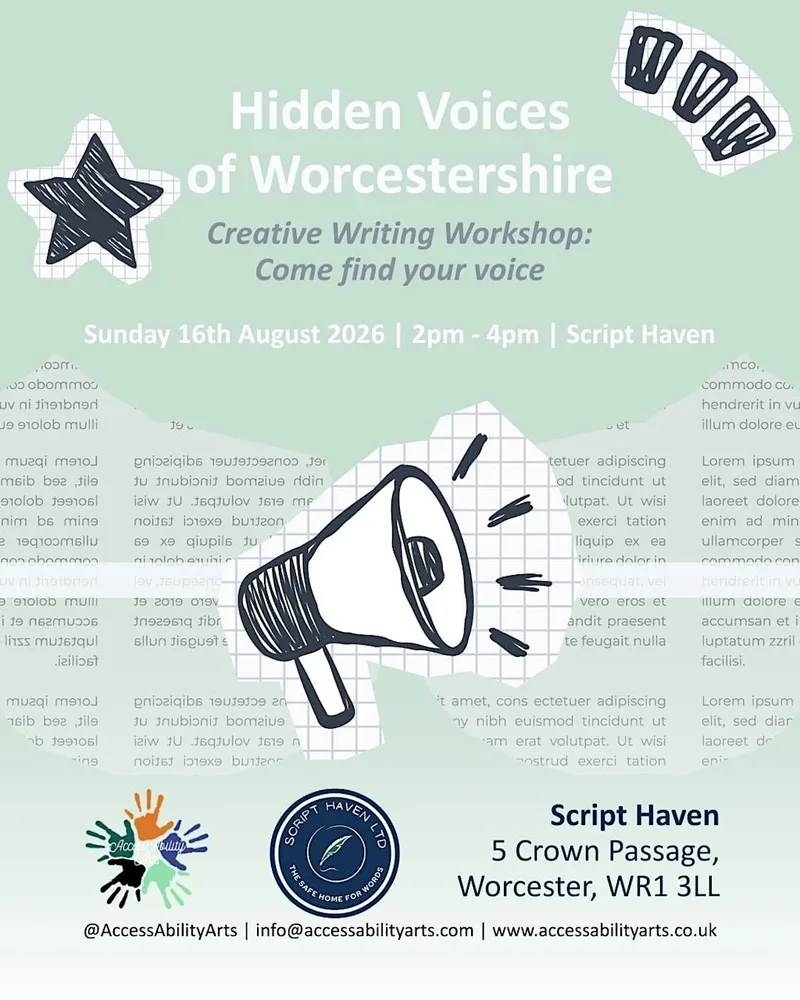 Hidden Voices, Silenced Voices of Worcestershire: Discover Your Voice