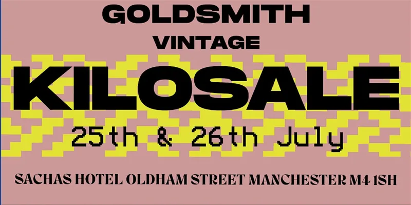 Goldsmith Vintage Manchester Kilosale £20 per KG