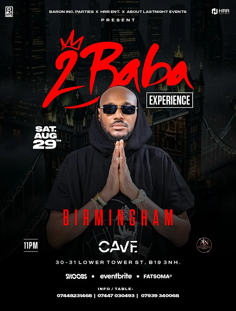 2BABA EXPERIENCE - 2Face performing Live