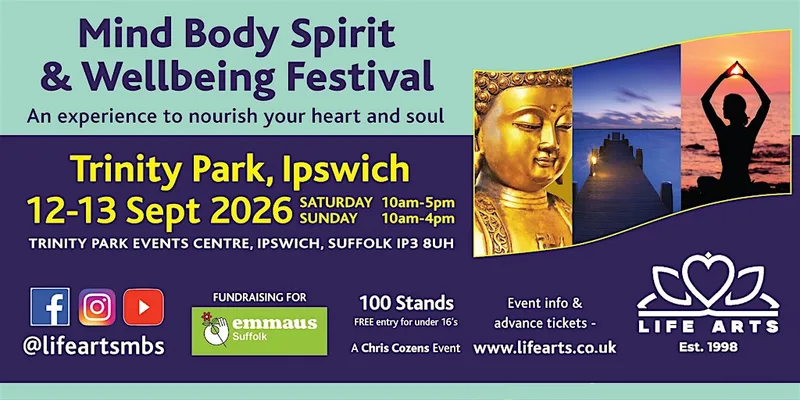 Ipswich, Trinity Park Mind Body Spirit & Wellbeing Festival 12-13 Sept 2026
