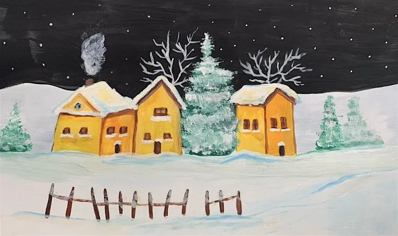 Christmas Sip and Paint Workshop