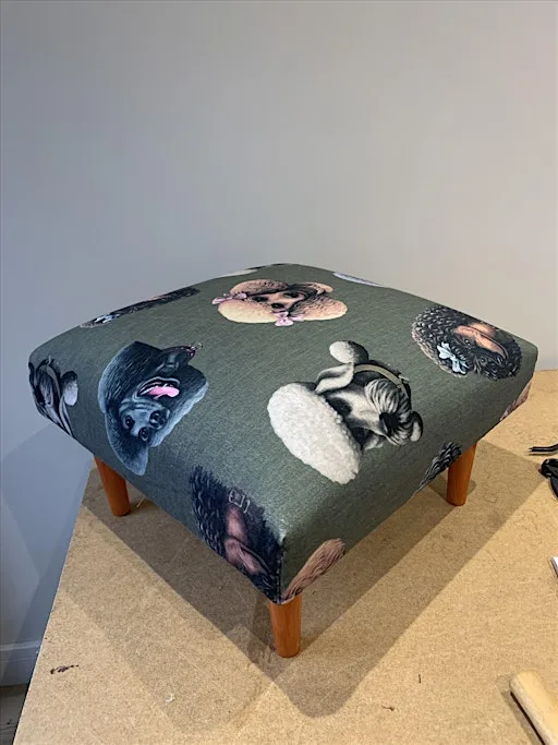 Beginners Upholstery Course: Make a footstool in a day. September 7th