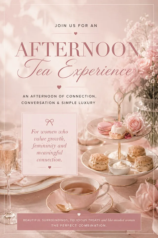 Afternoon Tea Experience: A Soft Sunday Social