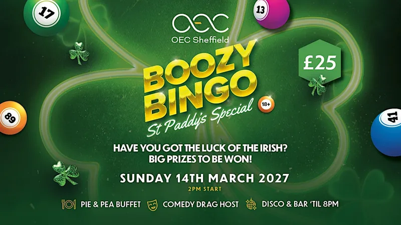 Boozy Bingo- St Paddy's Special!