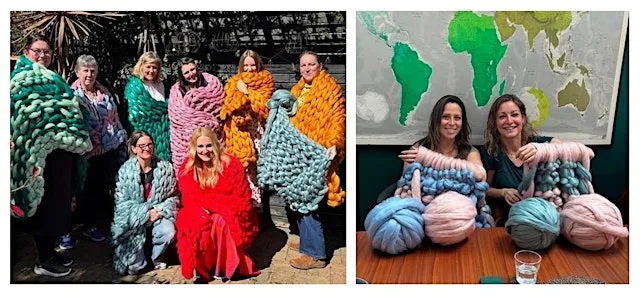 Arm Knit Blanket Workshop