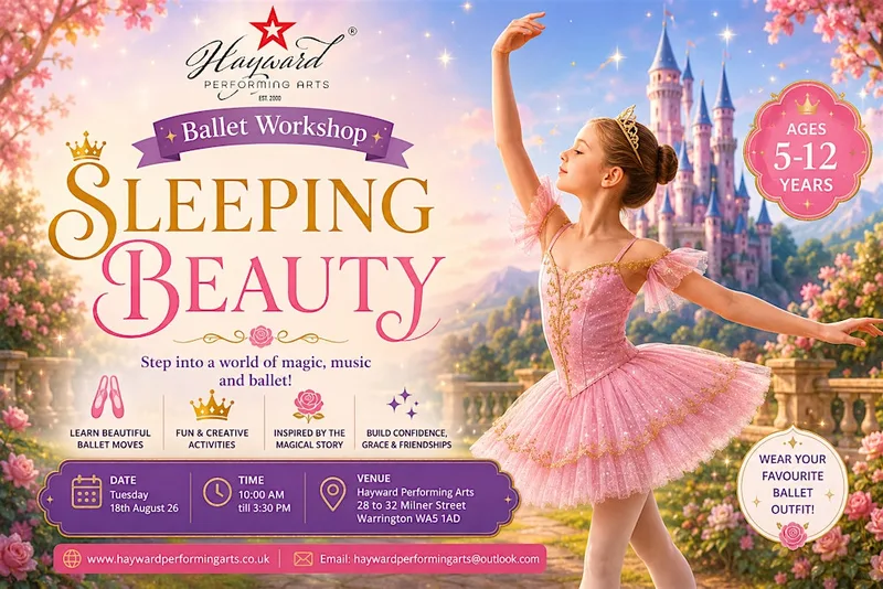 Sleeping Beauty Ballet Workshop - Ages 5 -12
