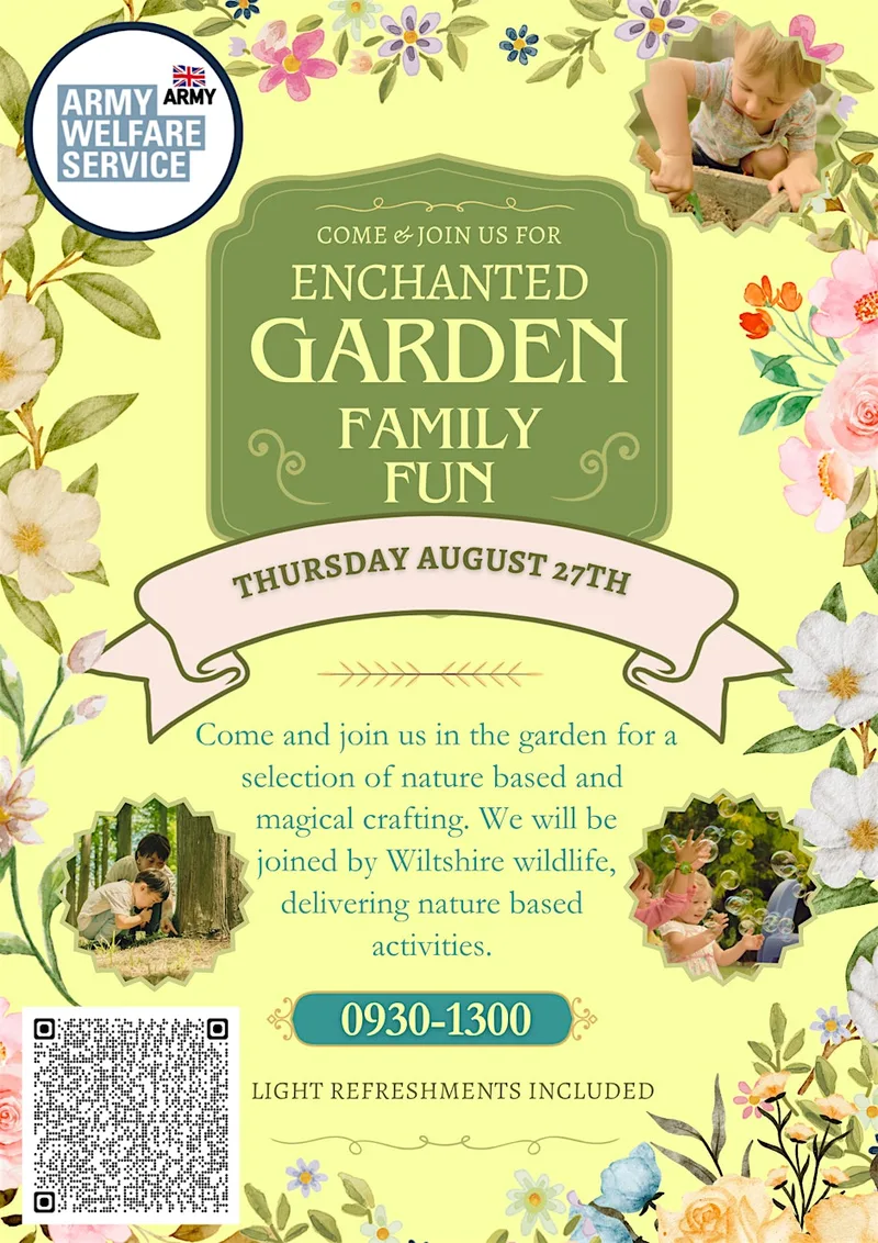 AWS Tidworth Enchanted Garden family fun session!