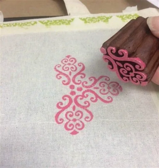 Block Printed Tote Bag Workshop