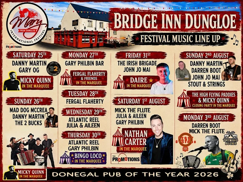 MARQUEE AT THE BRIDGE INN