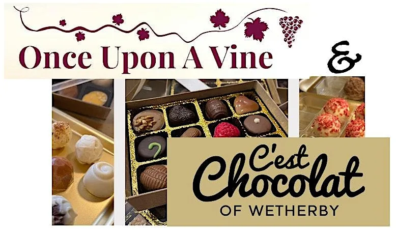 Chocolate & Wine Tasting Collab with C'est Chocolat - Wetherby