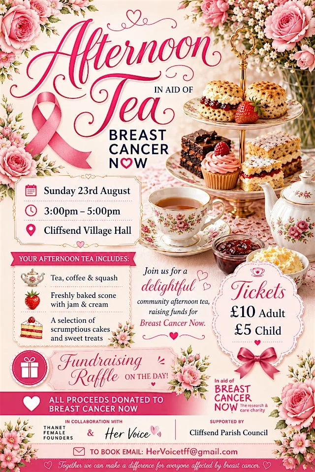 Debra & Karen's Charity Afternoon Tea in aid of Breast Cancer Now