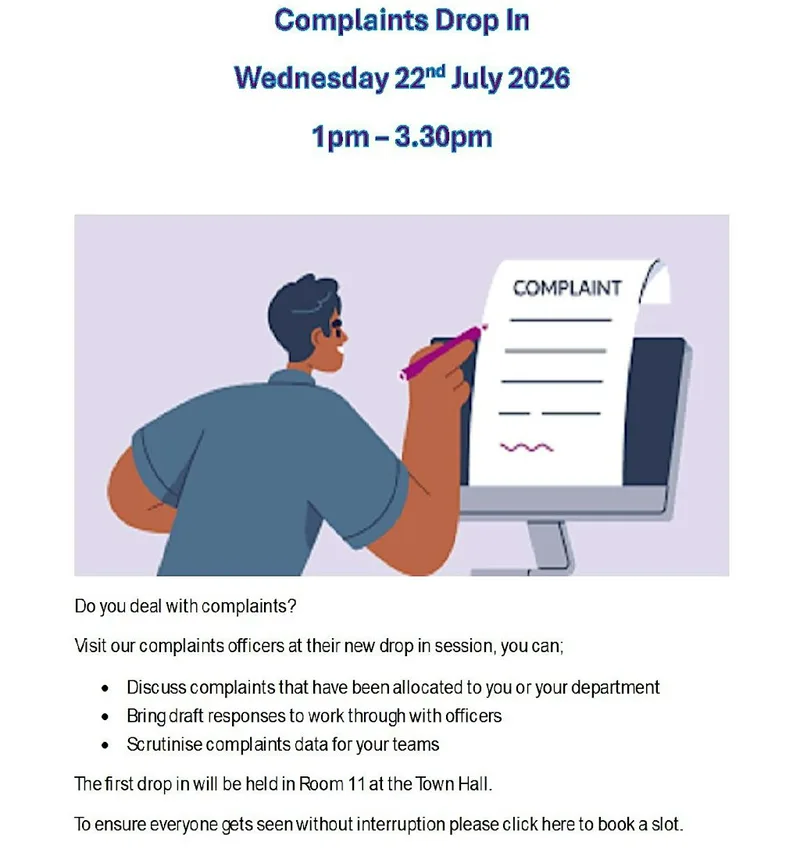 Complaint Drop In