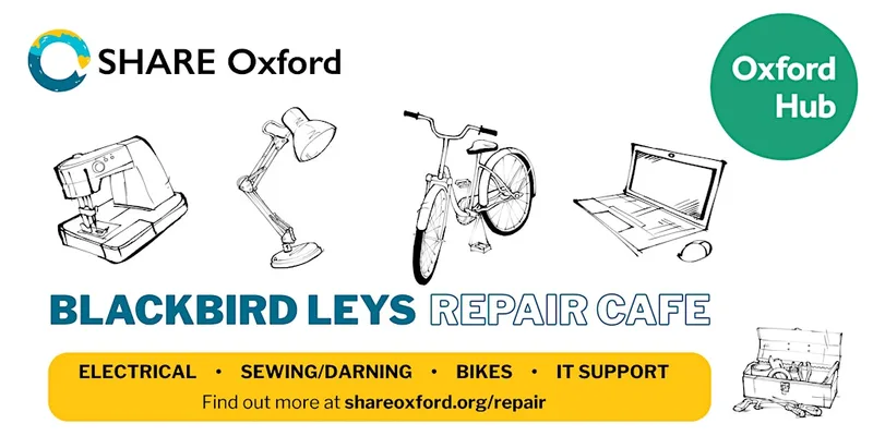 SHARE Oxford Blackbird Leys Repair Cafe