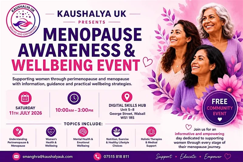 Menopause Awareness and Wellbeing Event