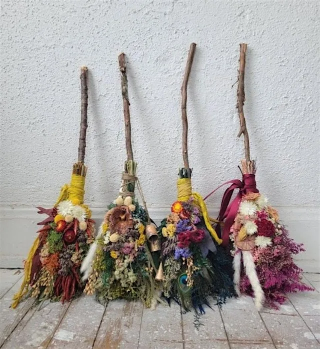 Dried Floral Broom Workshop