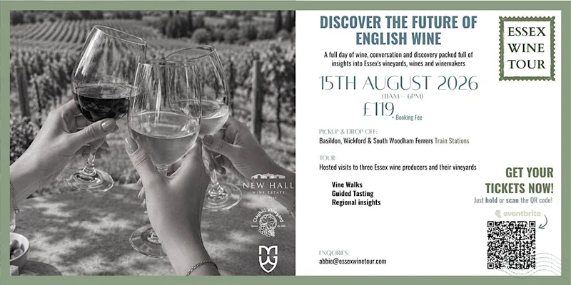 August Essex Wine Tour: Discover the Future of English Wine
