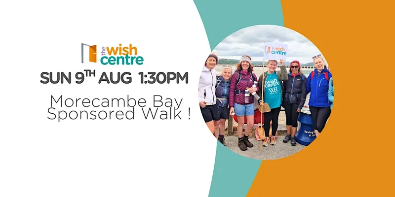 Morecambe Bay Guided Walk Fundraiser In support of The Wish Centre