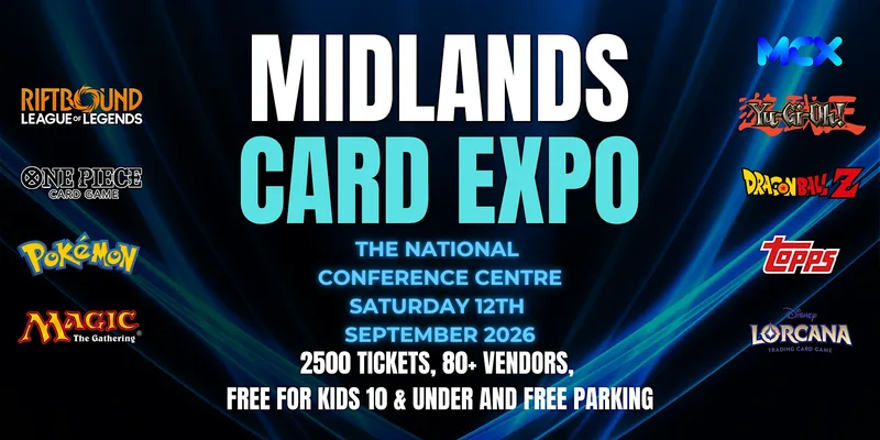 Midlands Card Expo #3 - Saturday 12th September 2026!