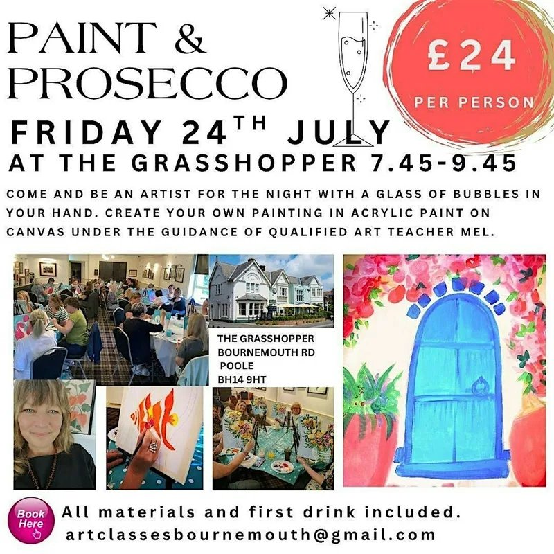 Paint & Prosecco , Bournemouth