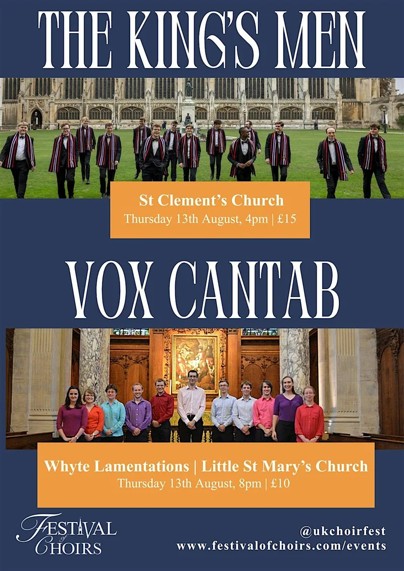 Festival of Choirs: The King's Men in concert
