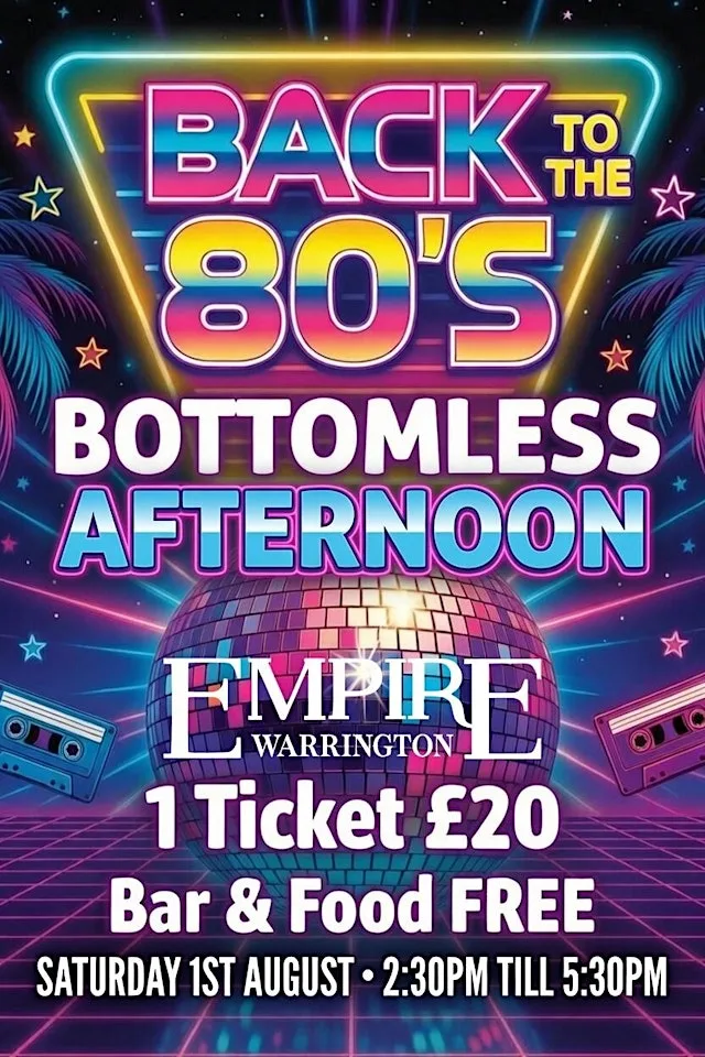 Back to the 80'S Bottomless Afternoon