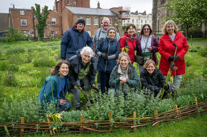 Community Gardening at Leamington's Living Labyrinth