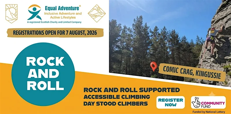Rock & Roll Outdoor Climbing Day