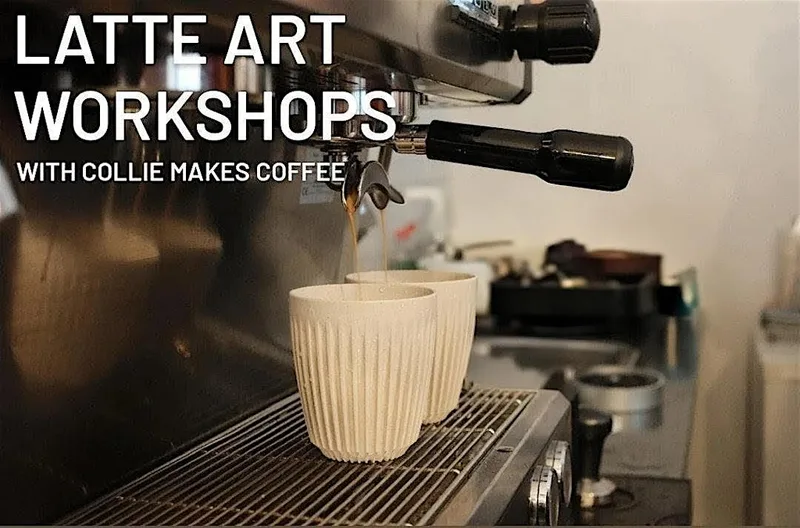 Latte art coffee workshop