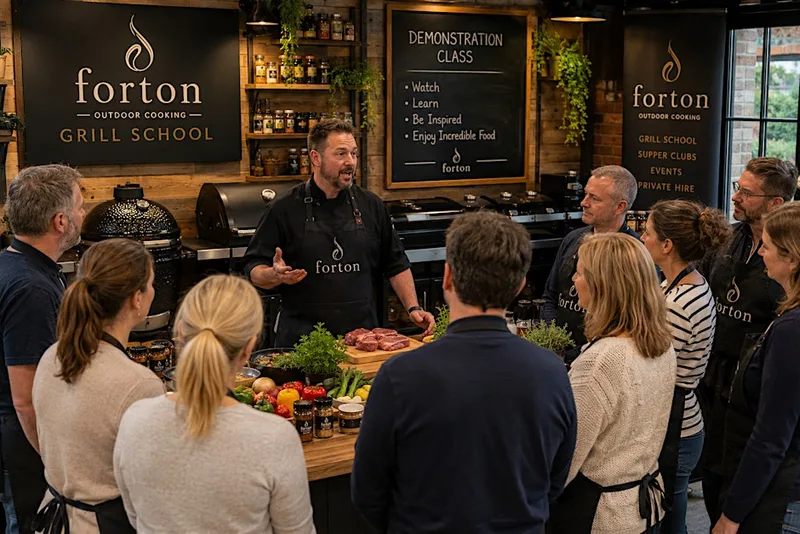 Forton Grill School - Chefs Table Experience