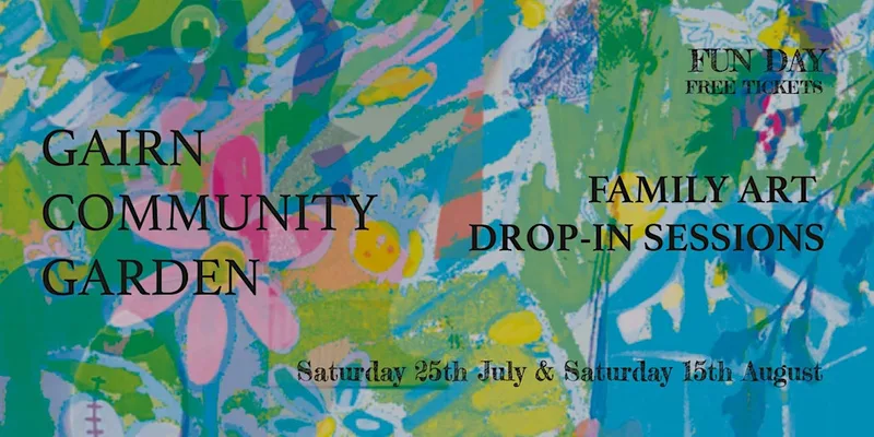 Family Fun Day at Gairn Community Garden