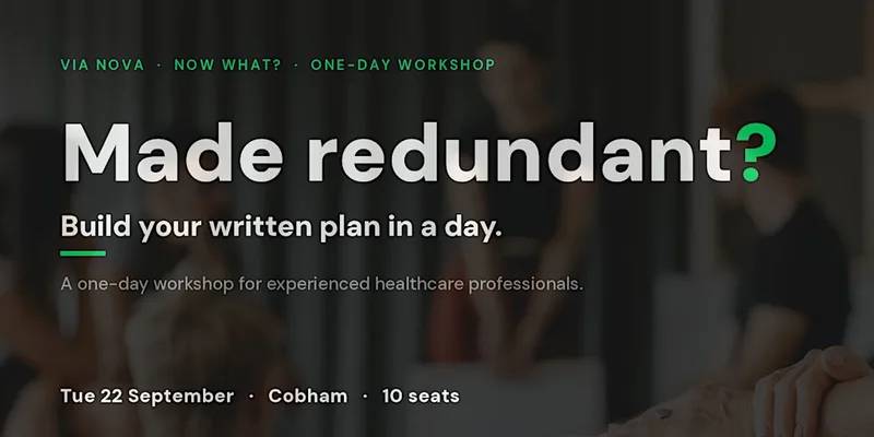 Now What? A one-day planning workshop for healthcare professionals