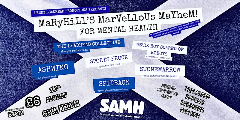MARYHILL'S MARVELOUS MAYHEM FOR MENTAL HEALTH
