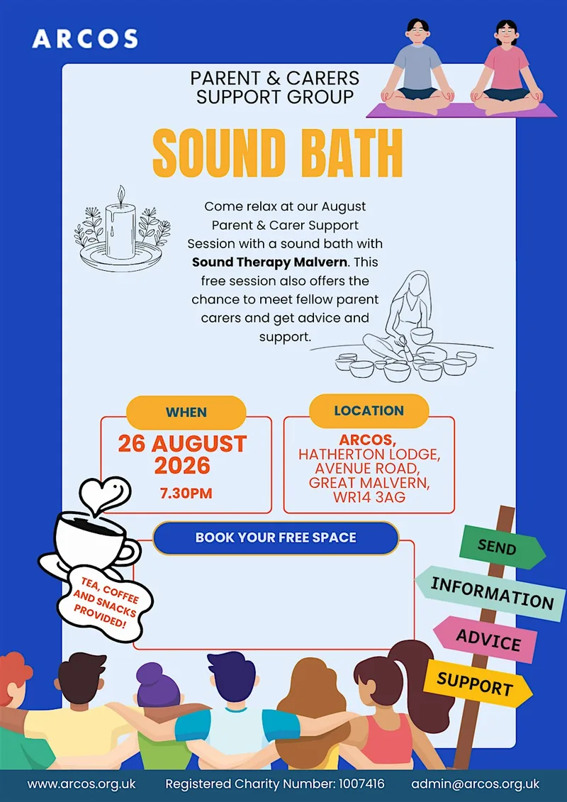 Parent Carer Sound Bath @ ARCOS