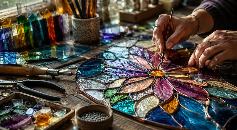 1 day stained glass workshop