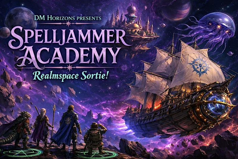 Spelljammer Academy! Realmspace Sortie - A D&D One Shot! (Alternate Date)