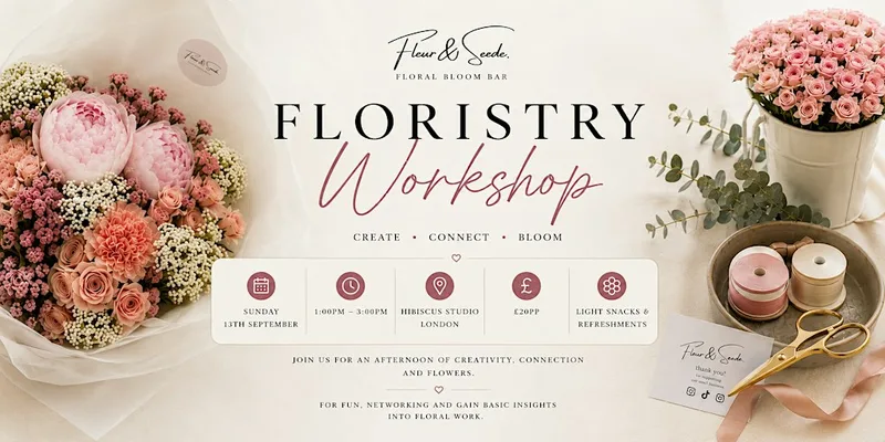 Fleur & Seede’s First Floristry Workshop