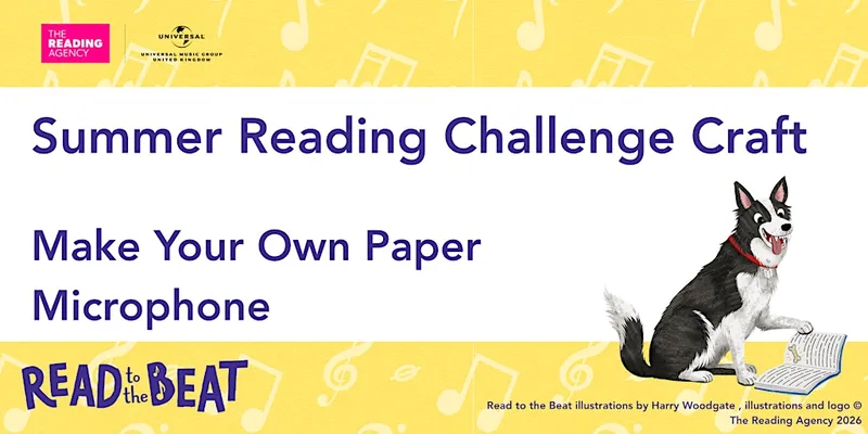 Make Your Own Paper Microphone at Bath Central Library