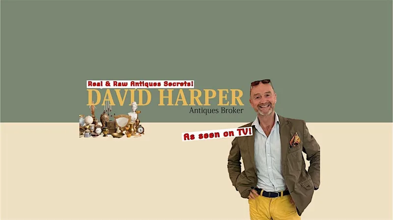 LifeStories At Lunch Re-Launch Media City TV Antiques Expert David Harper