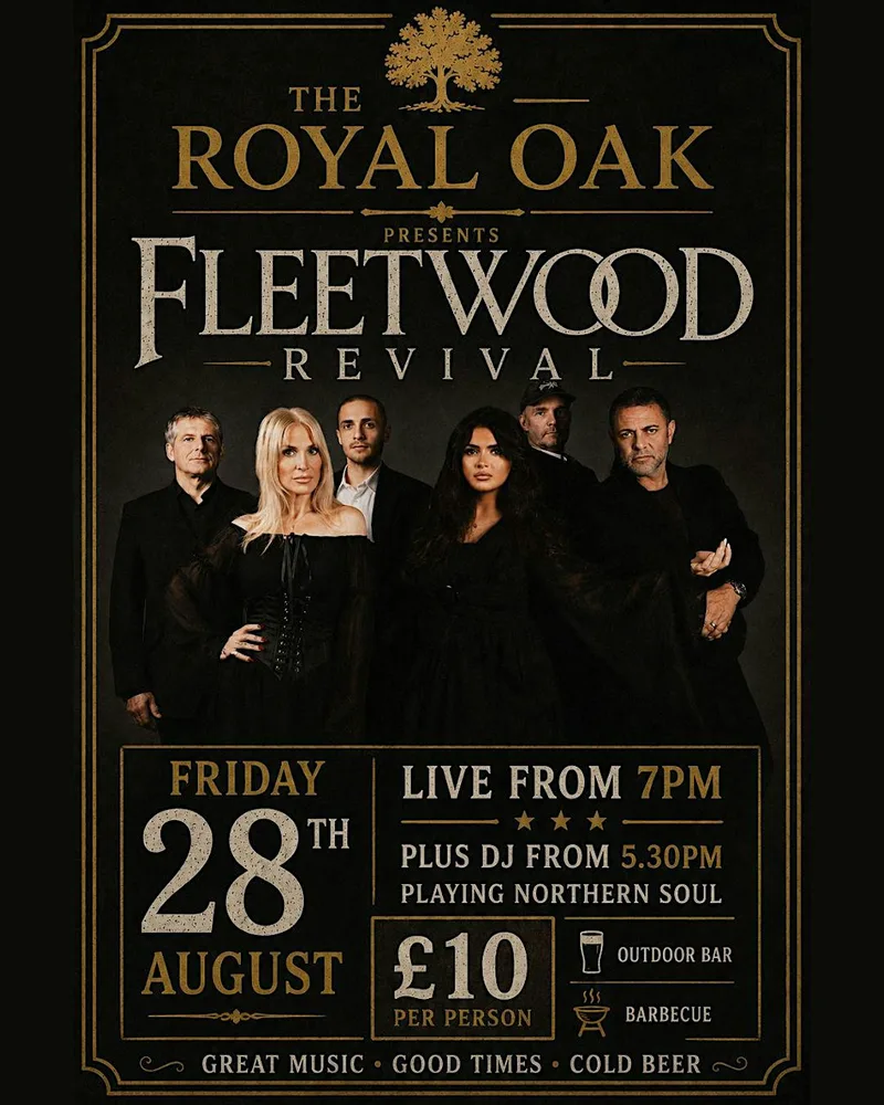 The Royal Oak Pub Garden Festival With Fleetwood Revival and Guests