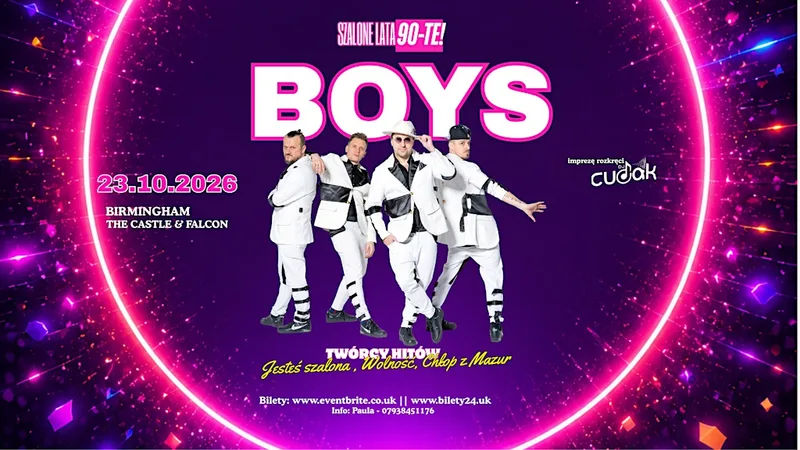 Koncert BOYS w Birmingham