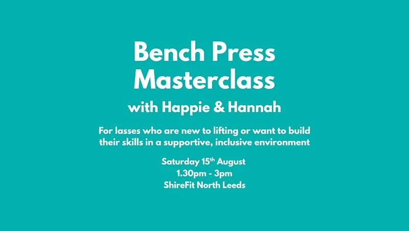 Bench Press Masterclass