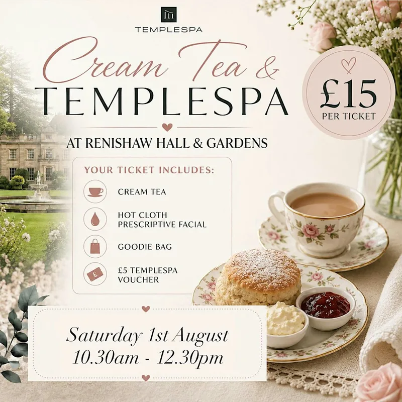 Cream Tea & TEMPLESPA