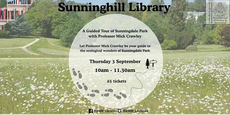 A Guided Tour of Sunningdale Park with Professor Mick Crawley