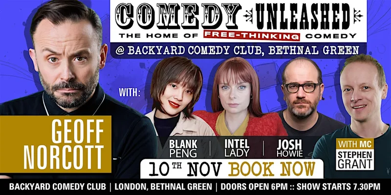 Geoff Norcott at Comedy Unleashed (London)
