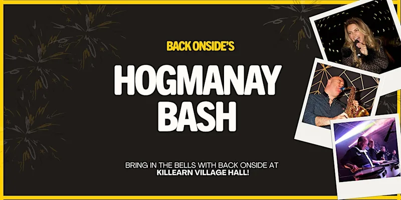 Back Onside's Hogmanay Bash 2026