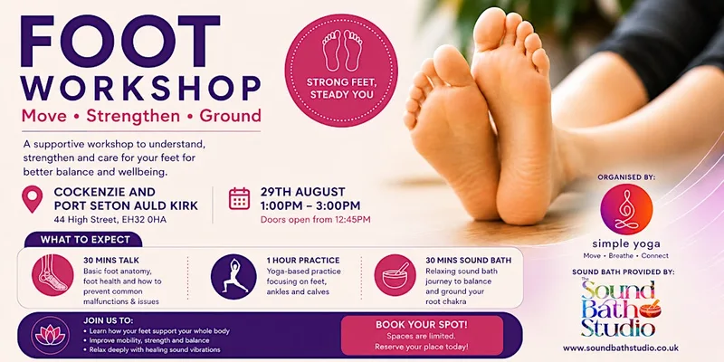 Foot Workshop and Sound bath