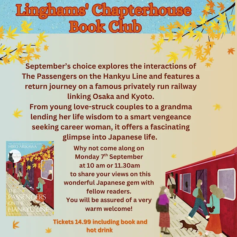 Linghams' Book Club - The Passengers on the Hankyu Line -Hiro Arikawa