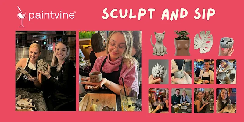 Sculpt and Sip | Plonkers Wine Bar