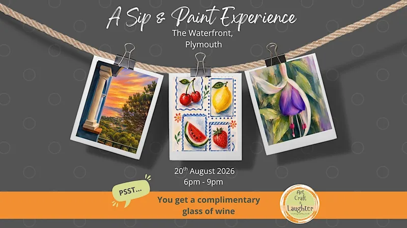 A Sip & Paint Experience