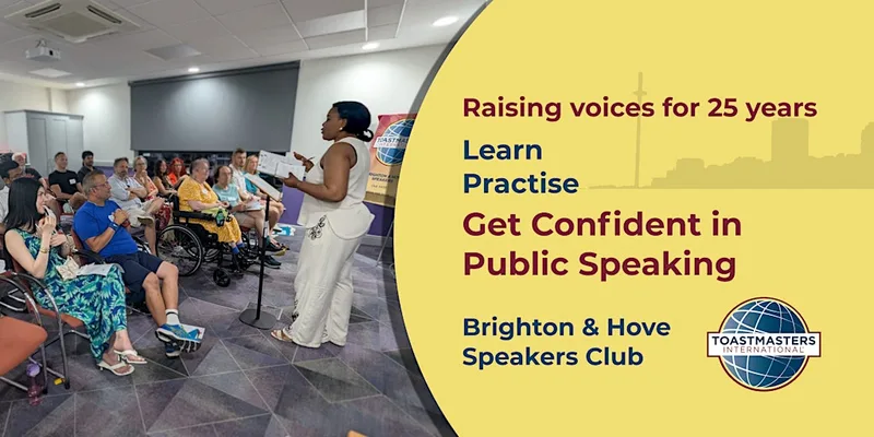 Brighton & Hove Speakers - Learn and Practise Public Speaking